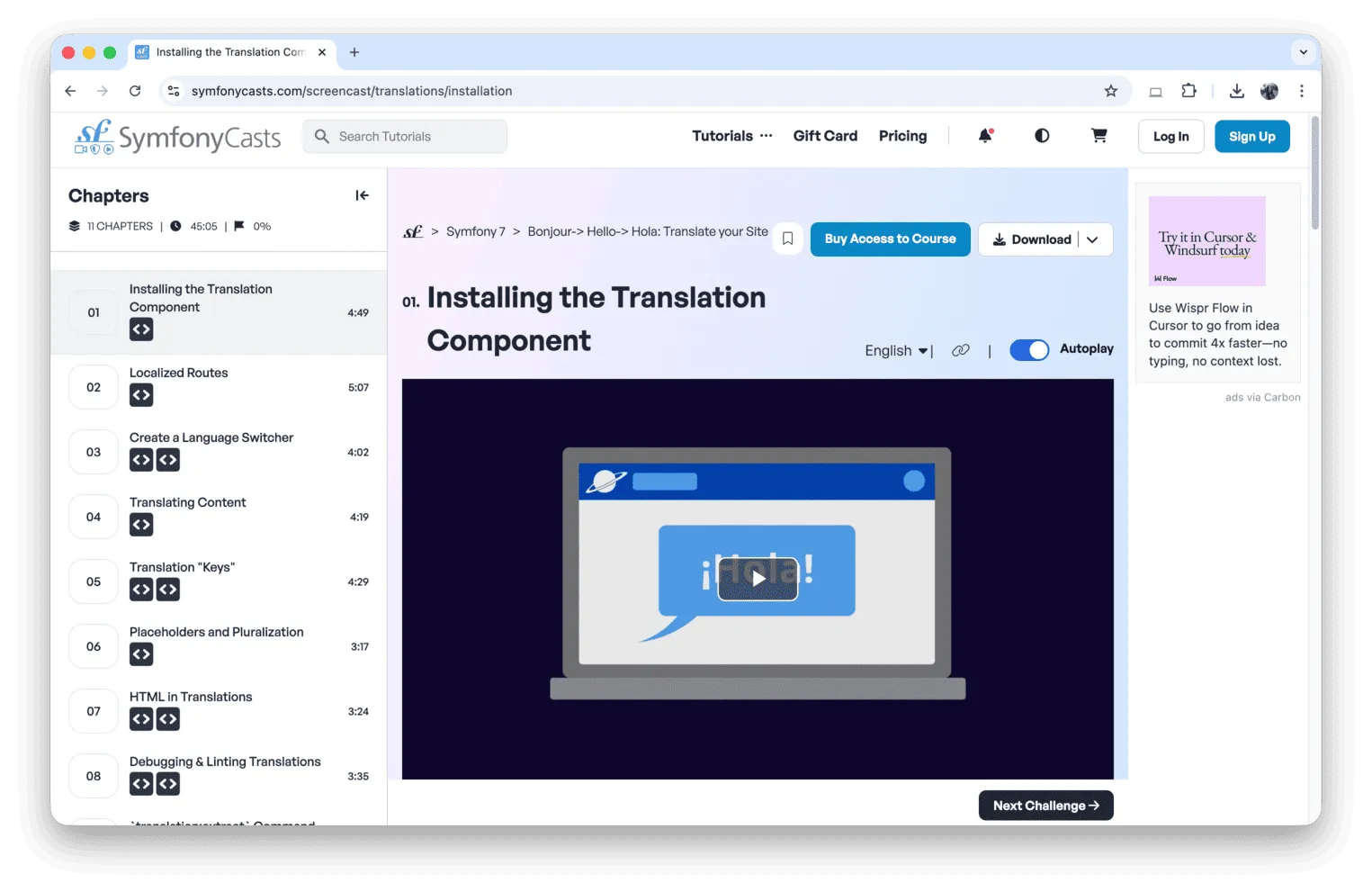 I18n course for Symfony devs