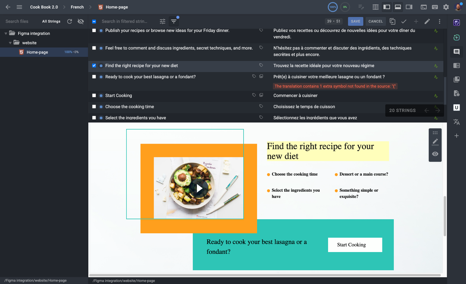 Visual context at every step